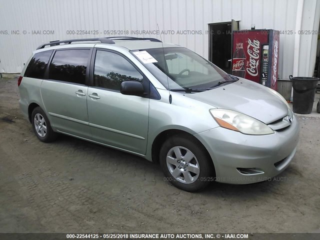 5TDZA23C66S522790 - 2006 TOYOTA SIENNA CE/LE GREEN photo 1