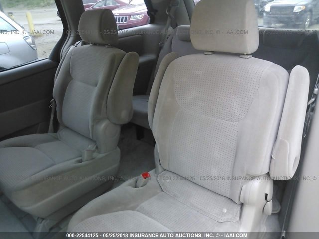 5TDZA23C66S522790 - 2006 TOYOTA SIENNA CE/LE GREEN photo 8