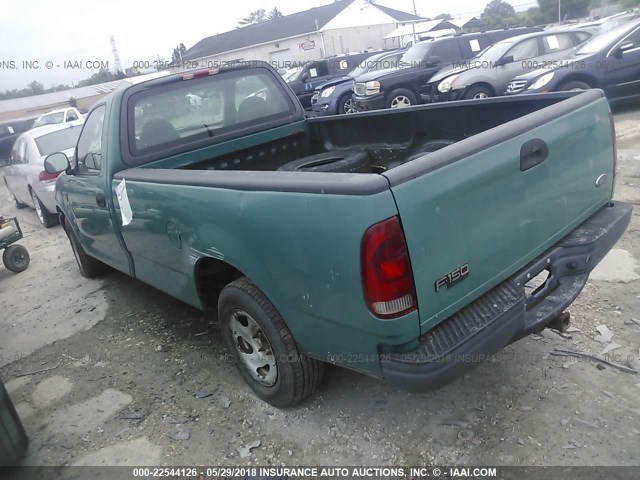 2FTRF17W14CA31651 - 2004 FORD F-150 HERITAGE CLASSIC GREEN photo 3