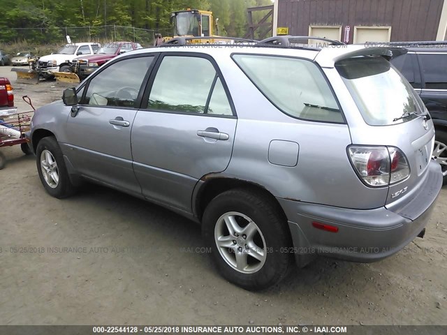 JTJHF10UX10198093 - 2001 LEXUS RX 300 SILVER photo 3