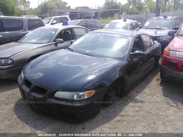 1G2WP52K22F292434 - 2002 PONTIAC GRAND PRIX GT BLACK photo 2