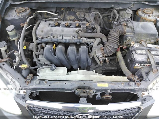 2T1BR32E27C735264 - 2007 TOYOTA COROLLA CE/LE/S GRAY photo 10