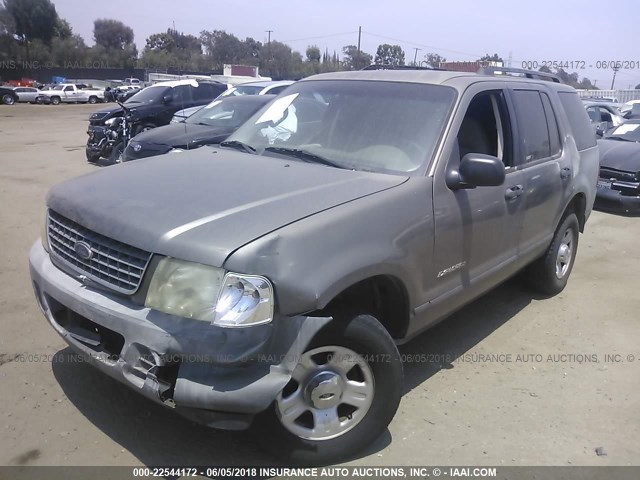 1FMZU62E72ZA37175 - 2002 FORD EXPLORER XLS GOLD photo 2