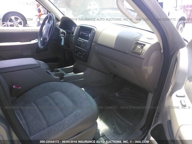 1FMZU62E72ZA37175 - 2002 FORD EXPLORER XLS GOLD photo 5