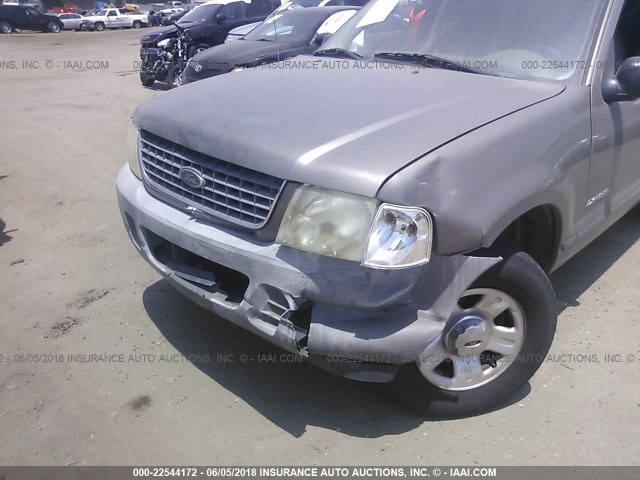 1FMZU62E72ZA37175 - 2002 FORD EXPLORER XLS GOLD photo 6