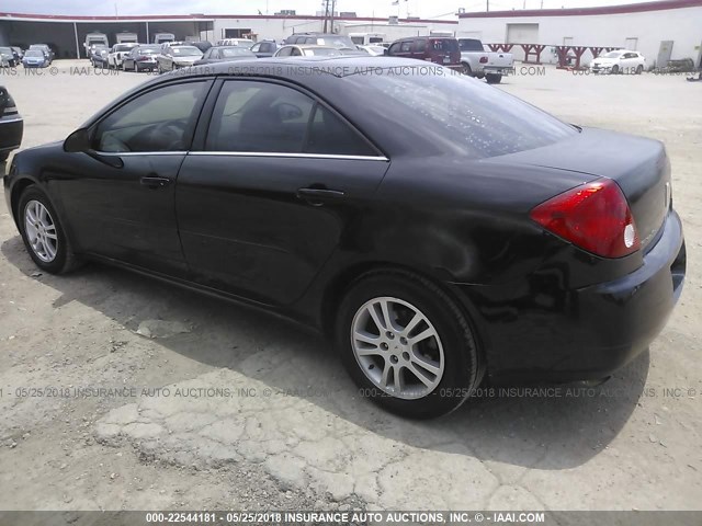 1G2ZG528954152169 - 2005 PONTIAC G6 BLACK photo 3