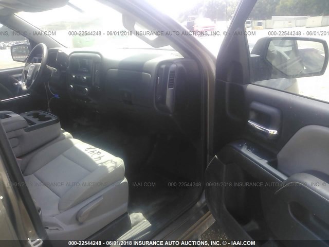 3GTU2TEC4EG377899 - 2014 GMC SIERRA K1500 BEIGE photo 5