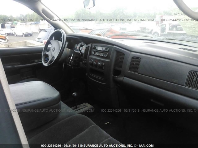 1D7KU28D03J567619 - 2003 DODGE RAM 2500 ST/SLT 银色 照片 5