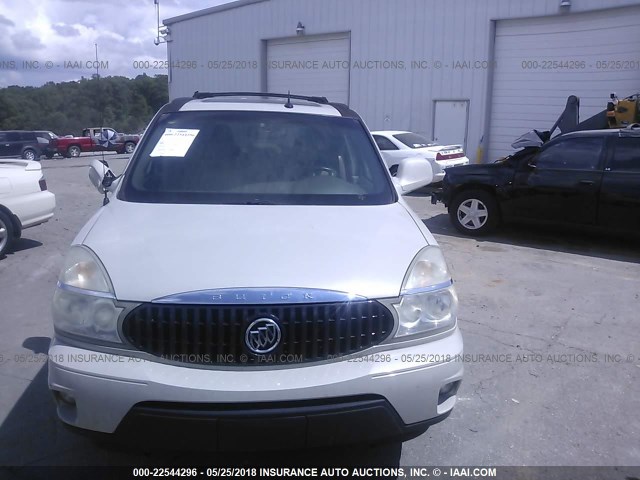 3G5DA03L96S533736 - 2006 BUICK RENDEZVOUS CX/CXL WHITE photo 6