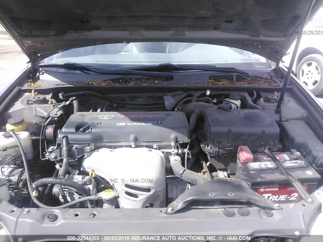 4T1BE30K03U709100 - 2003 TOYOTA CAMRY LE/XLE/SE ნაცრისფერი ფოტო 10