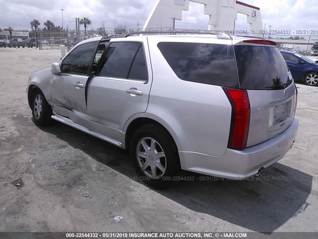 1GYDE637640116740 - 2004 CADILLAC SRX SILVER photo 3