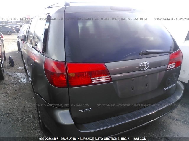 5TDZA22C84S114791 - 2004 TOYOTA SIENNA XLE/XLE LIMITED GRAY photo 3