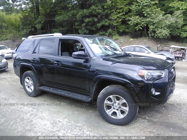 JTEBU5JR7G5400105 - 2016 TOYOTA 4RUNNER SR5 PREM/LTDL/TRAIL/TRD 黑色 照片 1