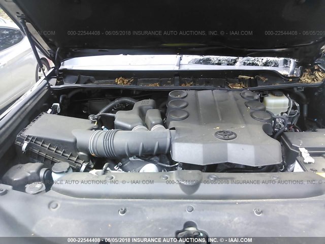 JTEBU5JR7G5400105 - 2016 TOYOTA 4RUNNER SR5 PREM/LTDL/TRAIL/TRD 黑色 照片 10