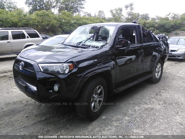 JTEBU5JR7G5400105 - 2016 TOYOTA 4RUNNER SR5 PREM/LTDL/TRAIL/TRD 黑色 照片 2