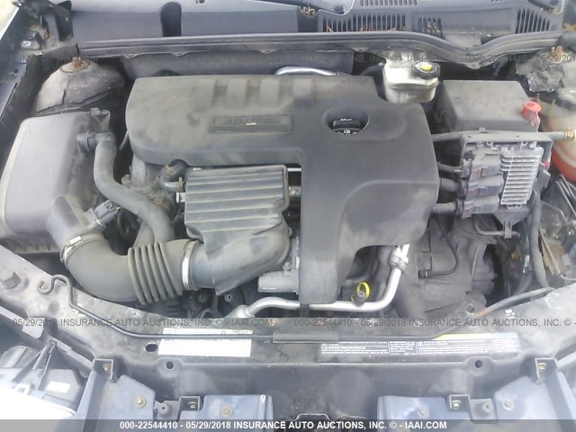 1G8AZ55F47Z189272 - 2007 SATURN ION LEVEL 2 BLUE photo 10