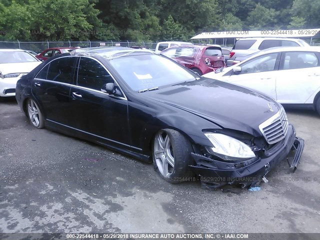 WDDNG86X19A253278 - 2009 MERCEDES-BENZ S 550 4MATIC BLACK photo 1