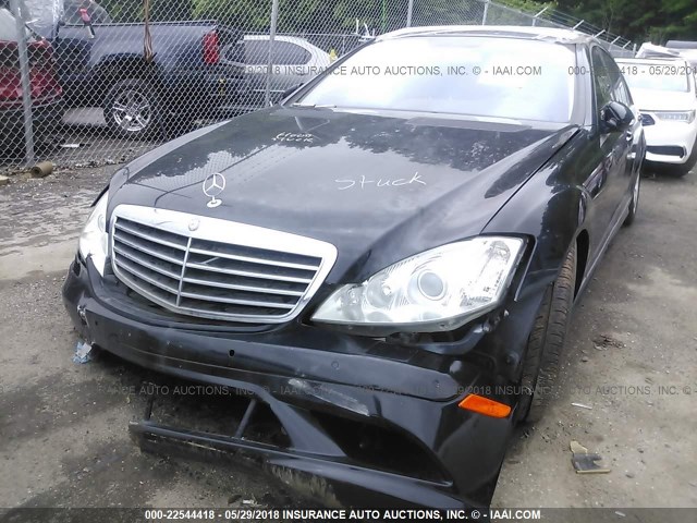 WDDNG86X19A253278 - 2009 MERCEDES-BENZ S 550 4MATIC BLACK photo 6