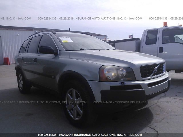 YV1CZ592151207724 - 2005 VOLVO XC90 SILVER photo 1