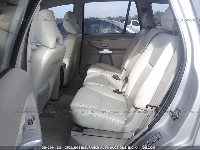 YV1CZ592151207724 - 2005 VOLVO XC90 SILVER photo 8
