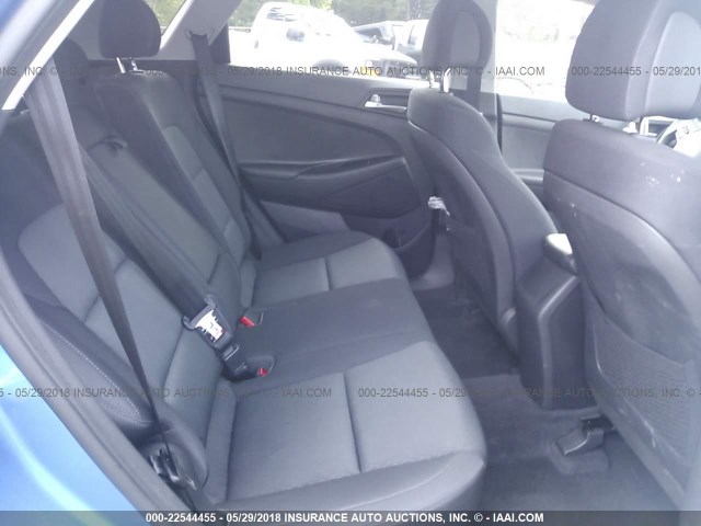 KM8J33A48JU600267 - 2018 HYUNDAI TUCSON LIMITED/SPORT AND ECO/SE BLUE photo 8