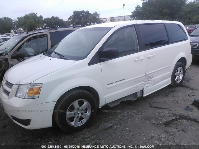 1D8HN44E49B501607 - 2009 DODGE GRAND CARAVAN SE WHITE photo 6