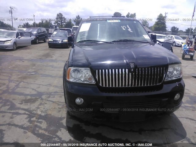 5LMFU28R44LJ29367 - 2004 LINCOLN NAVIGATOR BLACK photo 6
