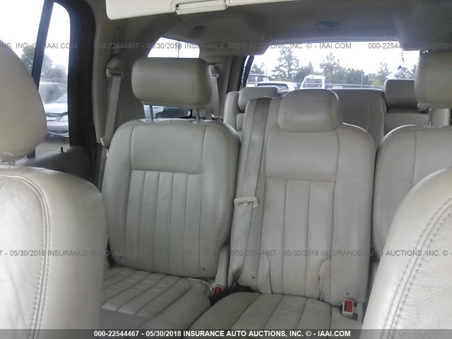 5LMFU28R44LJ29367 - 2004 LINCOLN NAVIGATOR BLACK photo 8