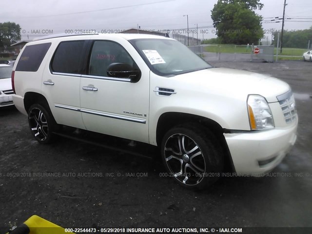 1GYFK63898R261444 - 2008 CADILLAC ESCALADE LUXURY კრემისფერი ფოტო 1