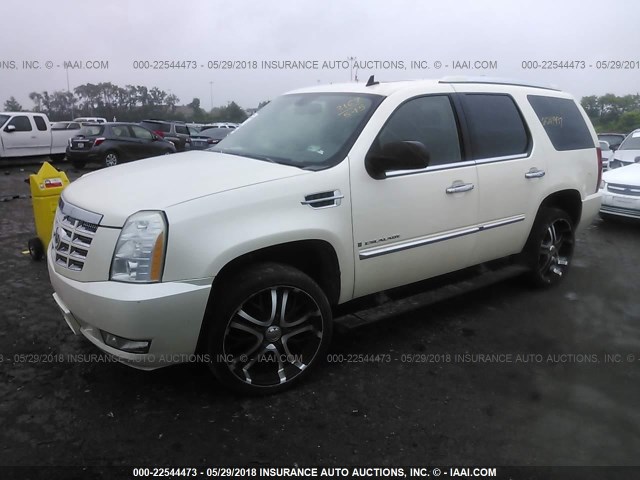 1GYFK63898R261444 - 2008 CADILLAC ESCALADE LUXURY CREAM photo 2