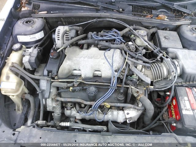 1G1ND52J91M618840 - 2001 CHEVROLET MALIBU WHITE photo 10