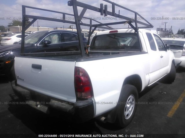 5TFTX4CN2FX048882 - 2015 TOYOTA TACOMA ACCESS CAB Ақ фото 4