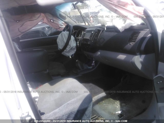 5TFTX4CN2FX048882 - 2015 TOYOTA TACOMA ACCESS CAB Ақ фото 5