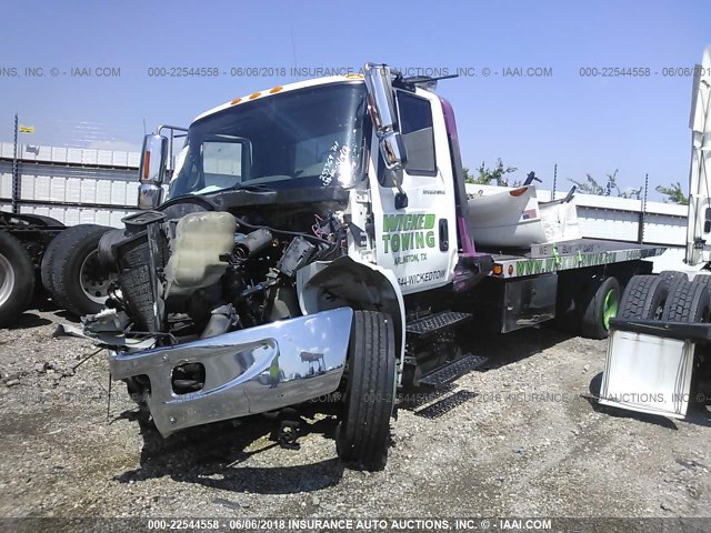 1HTMMAAL47H390541 - 2007 INTERNATIONAL 4000 4300 WHITE photo 2