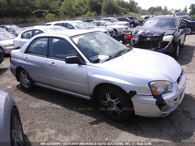 JF1GD67594H515292 - 2004 SUBARU IMPREZA RS GRAY photo 1