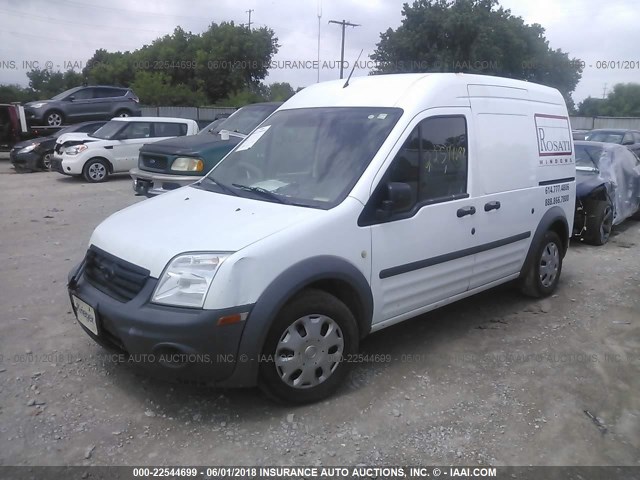 NM0LS7AN1DT168080 - 2013 FORD TRANSIT CONNECT XL WHITE photo 2