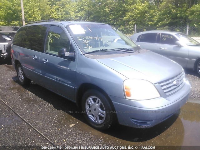 2FMZA52295BA39400 - 2005 FORD FREESTAR SEL BLUE photo 1