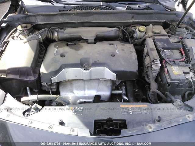 1G11H5SL6EF169910 - 2014 CHEVROLET MALIBU LTZ 灰色 照片 10