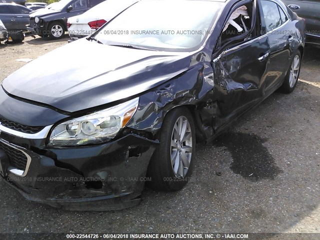 1G11H5SL6EF169910 - 2014 CHEVROLET MALIBU LTZ 灰色 照片 6