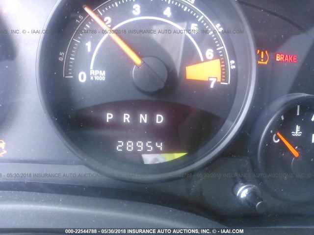 1C4NJCBA6GD548307 - 2016 JEEP COMPASS SPORT BLACK photo 7