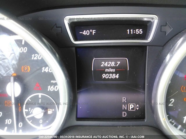 4JGDA5HB1FA617844 - 2015 MERCEDES-BENZ ML 350 4MATIC GRAY photo 7