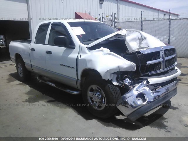 3D7KA28D94G112263 - 2004 DODGE RAM 2500 ST/SLT WHITE photo 1