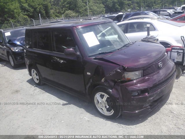 JTLKT324964037426 - 2006 TOYOTA SCION XB იასამნისფერი ფოტო 1