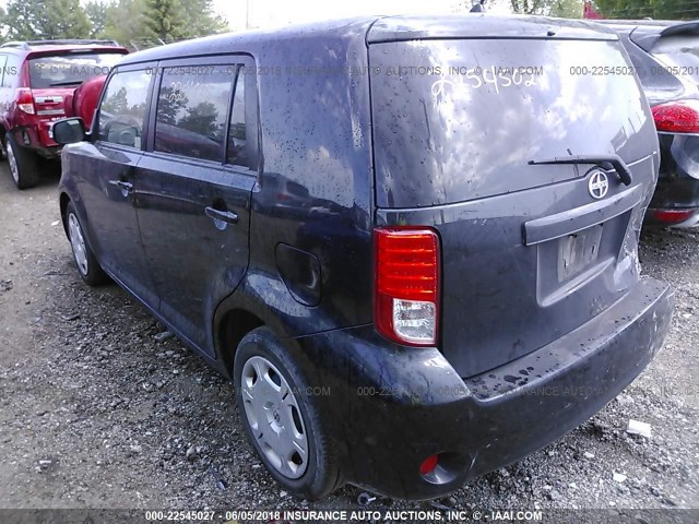 JTLZE4FE8CJ018476 - 2012 TOYOTA SCION XB შავი ფოტო 3