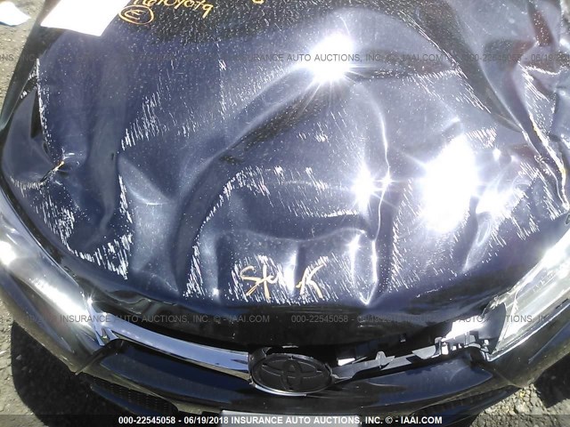 4T1BF1FK2GU257729 - 2016 TOYOTA CAMRY LE/XLE/SE/XSE BLACK photo 10
