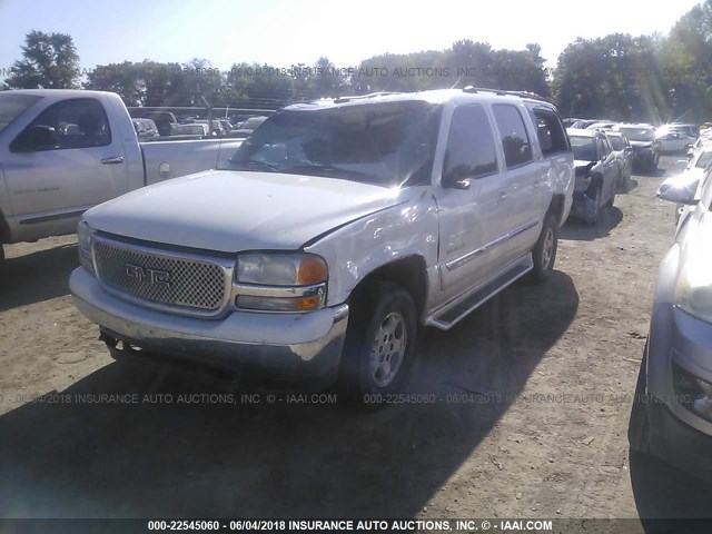 3GKFK16Z62G358691 - 2002 GMC YUKON XL K1500 WHITE photo 2