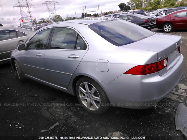 JH4CL96915C012239 - 2005 ACURA TSX GRAY photo 3