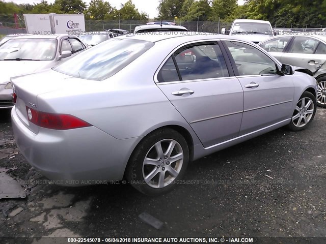 JH4CL96915C012239 - 2005 ACURA TSX GRAY photo 4