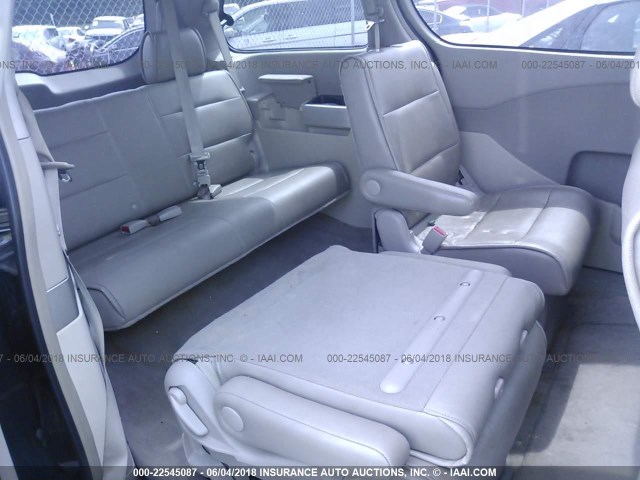 5N1BV28U26N116370 - 2006 NISSAN QUEST S/SE/SL GRAY photo 8