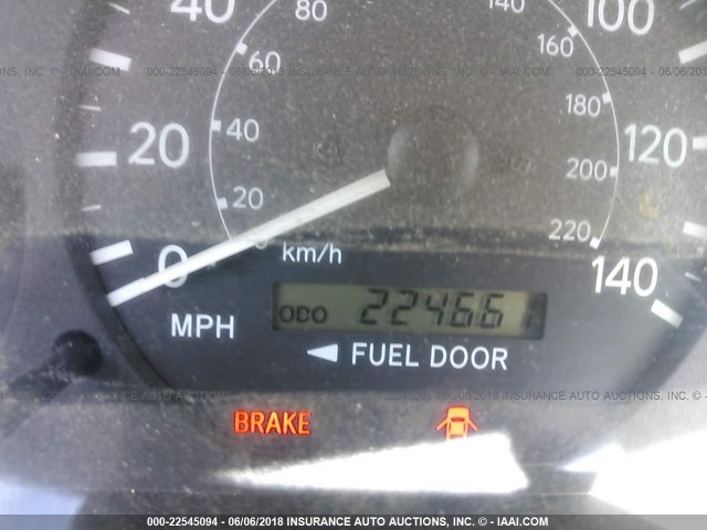 4T1BG22K01U089279 - 2001 TOYOTA CAMRY CE/LE/XLE 栗色 照片 7